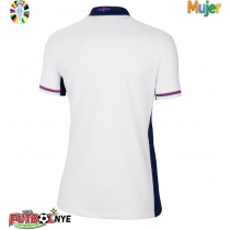 Camiseta Inglaterra Primera Equipación para mujer Eurocopa 2024 manga corta